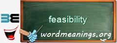 WordMeaning blackboard for feasibility